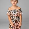 Family BuddyLove Clothing Label | Buddylove Ainsley Girl'S Top And Skirt - Dreamsicle