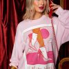 Tops BuddyLove Clothing Label | Buddylove Vickie Graphic Sweatshirt - Hell On Heels