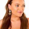 Accessories Treasure Jewels | Triple Triangle Earrings - Gold