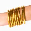 Accessories BuDha Girl | Budha Girl All Weather Bangles - Gold