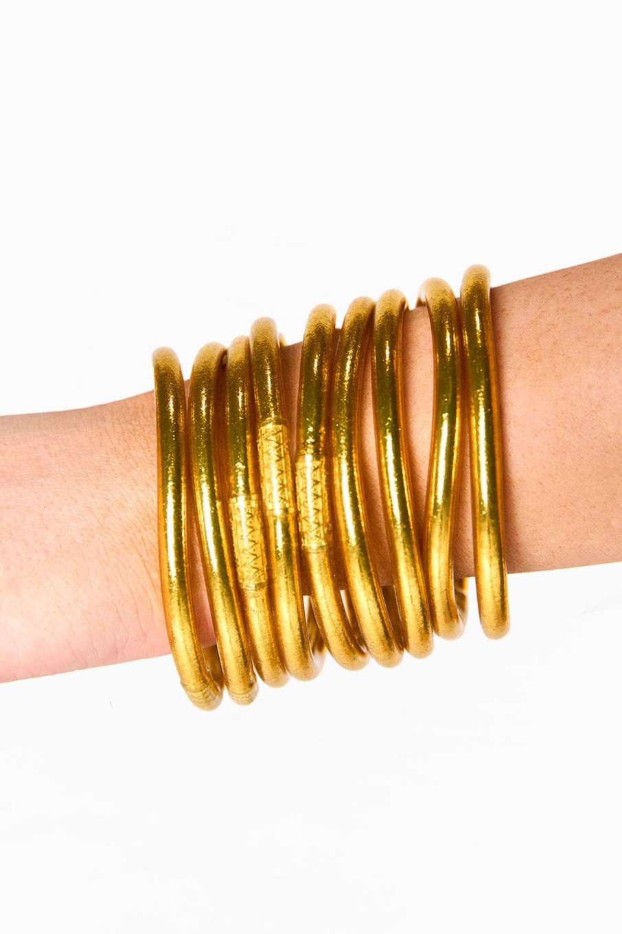 Accessories BuDha Girl | Budha Girl All Weather Bangles - Gold