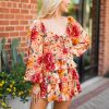 Dresses BuddyLove Clothing Label | Buddylove Jodi Ruffle Mini Dress - Harvest