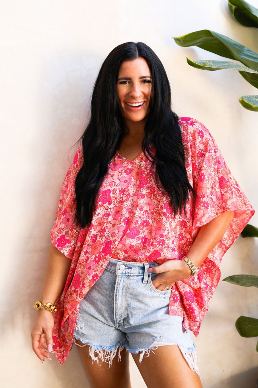 Tops BuddyLove Clothing Label | Buddylove North Tunic - Hawaiian Sun