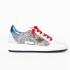 Accessories Vintage Havana | Denisse Sneaker - Blue/Silver