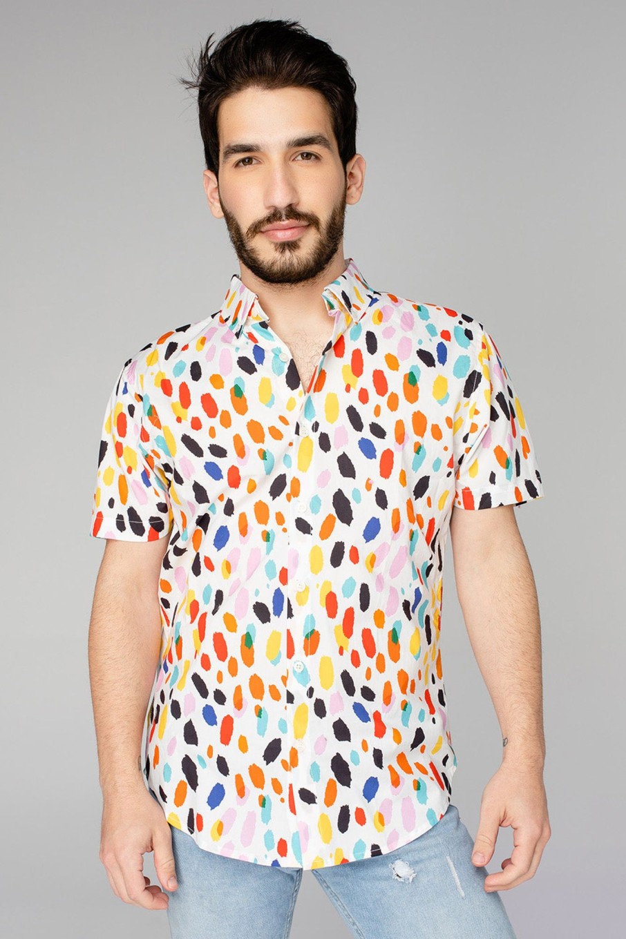 Family BuddyLove Clothing Label | Buddylove Robert Button Down Dress Shirt - Mike And Ike