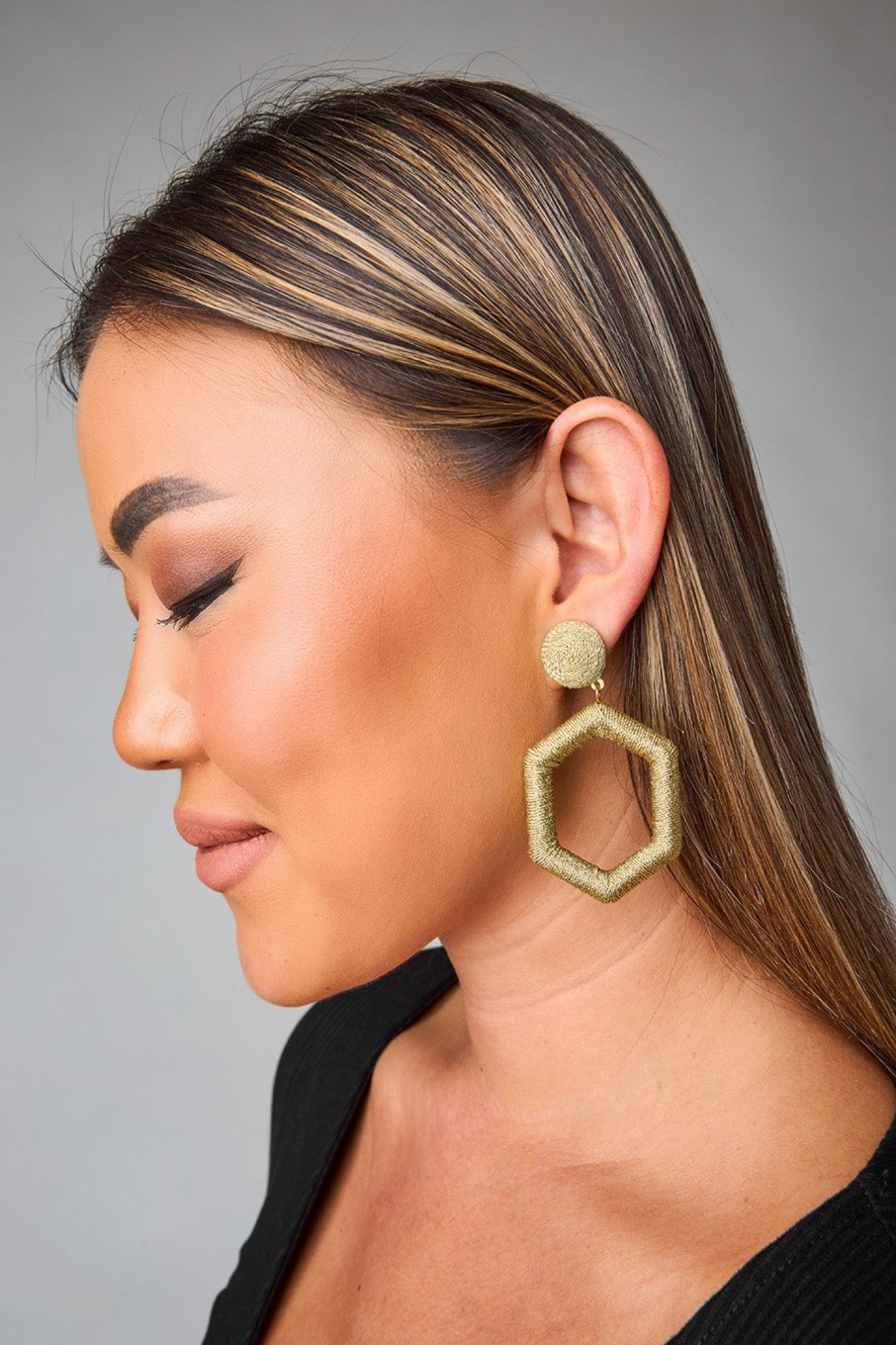 Accessories Lisi Lerch | Elliot Statement Earrings - Gold