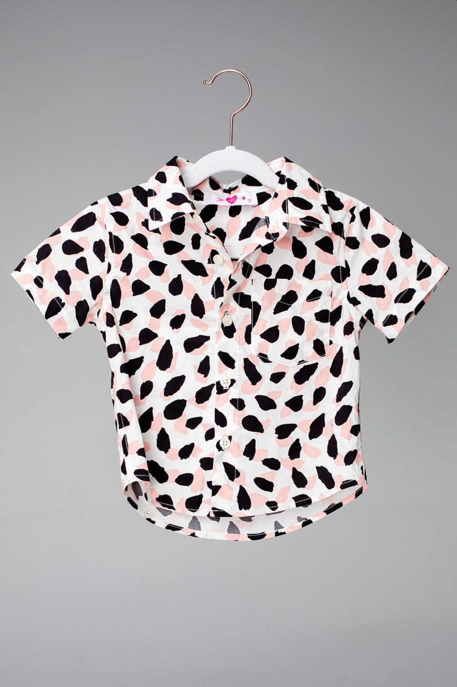 Family BuddyLove Clothing Label | Buddylove Nash Boy'S Button Down Shirt - Flamingo