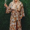 Pajamas BuddyLove Clothing Label | Buddylove Romee Long Robe - Lioness