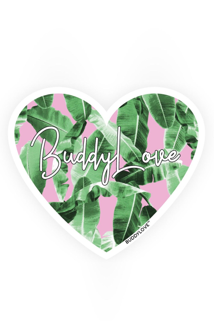 Accessories BuddyLove Clothing Label | Buddylove Hearts Of Palm Sticker