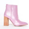 Accessories ShuShop | Veronica Booties- Pink