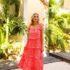 Dresses BuddyLove Clothing Label | Buddylove Libby Tie-Shoulder Maxi Dress - Mai Tai