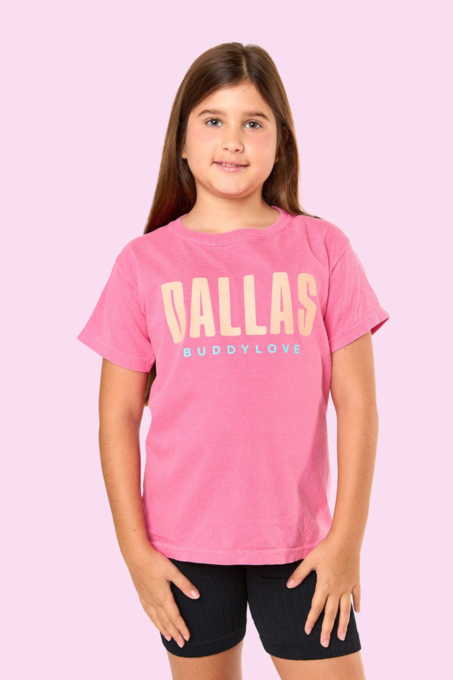 Family BuddyLove Clothing Label | Dallas Youth Graphic Tee - Crunchberry