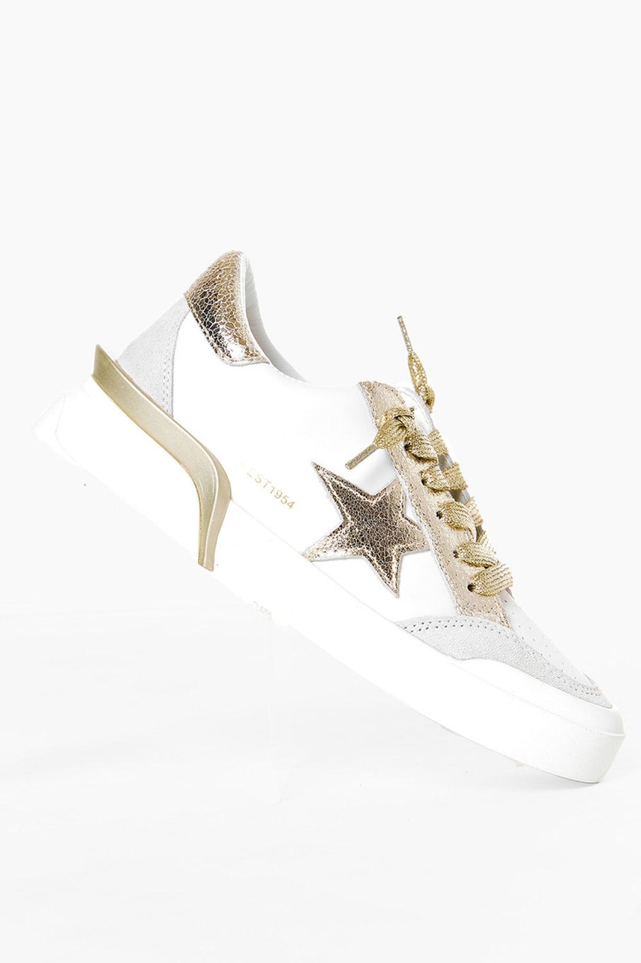 Accessories Vintage Havana | Laser Sneaker - Gold