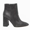 Accessories ShuShop | Veronica Booties - Grey Snake