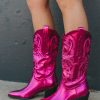 Accessories Billini | Danilo Western Boots - Raspberry