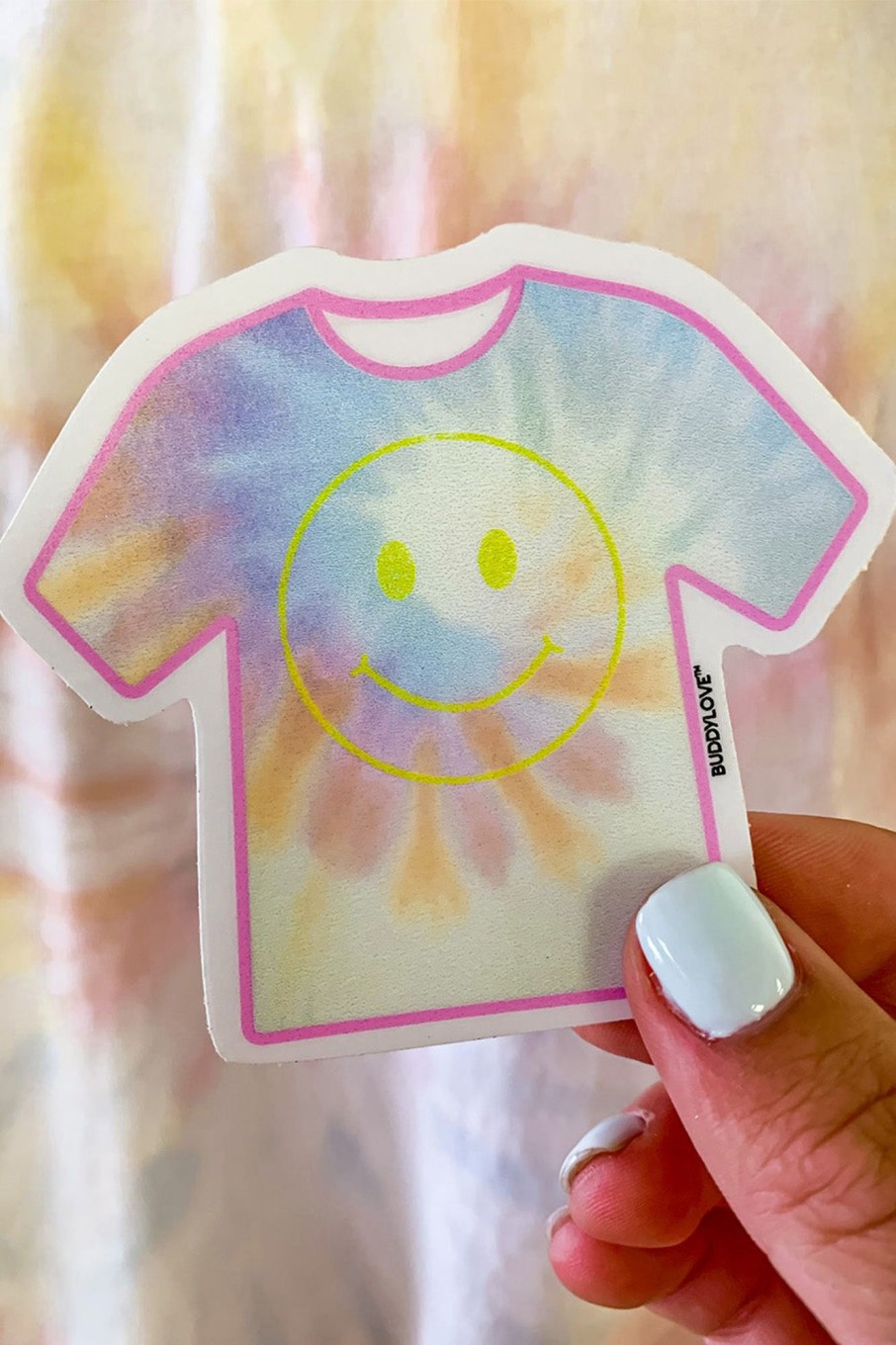 Accessories BuddyLove Clothing Label | Buddylove Trippy Hippie Sticker