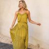 Dresses BuddyLove Clothing Label | Buddylove Rori Tie-Shoulder Maxi Dress - Wild