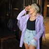 Tops BuddyLove Clothing Label | Buddylove Dutton Fringe Suede Jacket - Lavender