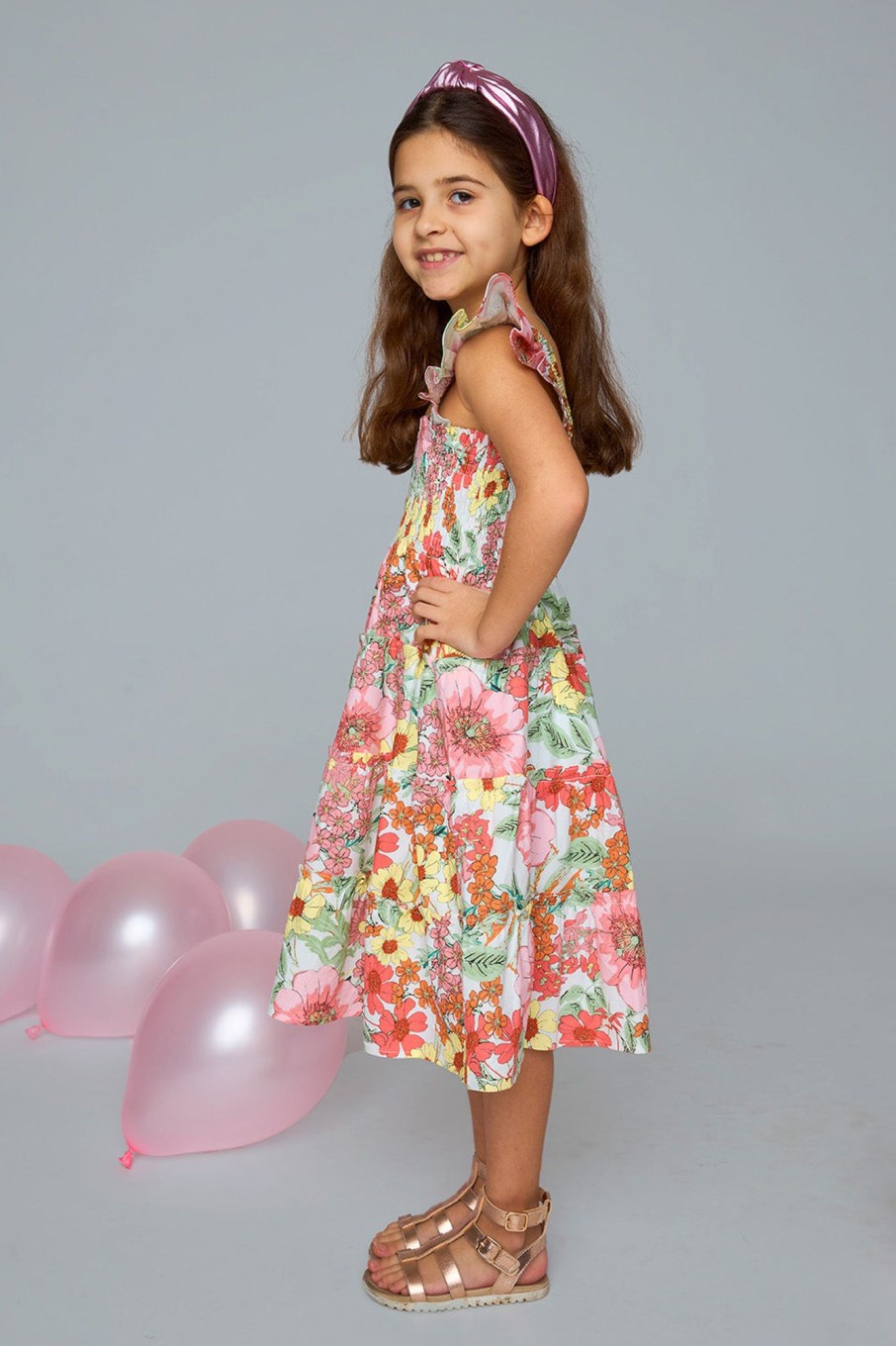 Family BuddyLove Clothing Label | Buddylove Nori Girl'S Dress - Whimsy