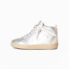 Family ShuShop | Paulina Toddler Sneaker - White/Silver