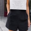 Blazers And Sets BuddyLove Clothing Label | Buddylove Renzo High-Waisted Shorts - Obsidian