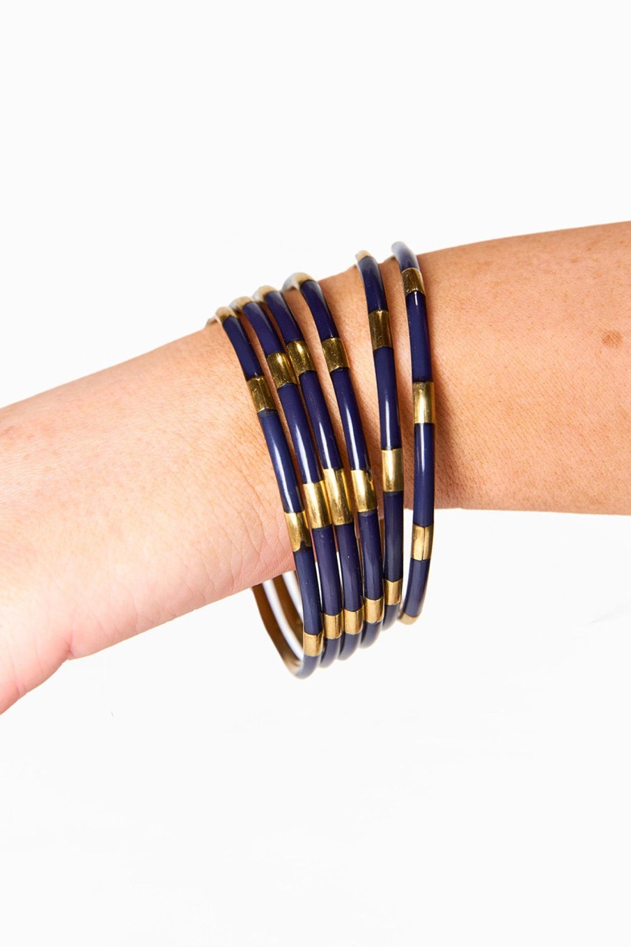 Accessories BuDha Girl | Budha Girl Veda Bracelets - Navy Blue