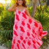 Dresses BuddyLove Clothing Label | Buddylove Katey Scooped Neck Maxi Dress - Sunset