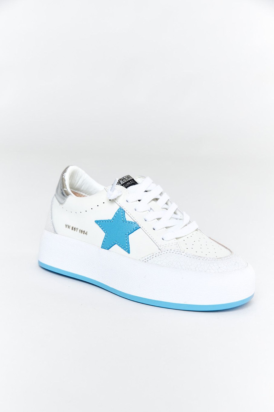 Accessories Vintage Havana | Ream 2 Platform Sneaker - White/Blue