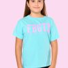 Family BuddyLove Clothing Label | Fbgtx Youth Graphic Tee - Chalky Mint