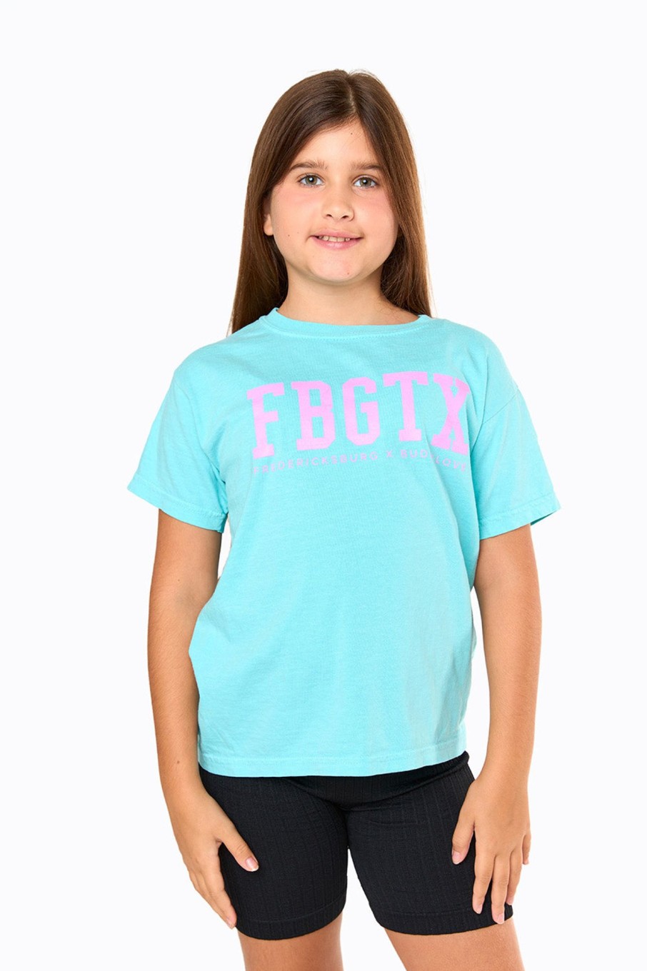 Family BuddyLove Clothing Label | Fbgtx Youth Graphic Tee - Chalky Mint