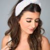 Accessories Bohemian Gemme | Olivia Tweed Headband - Pastel