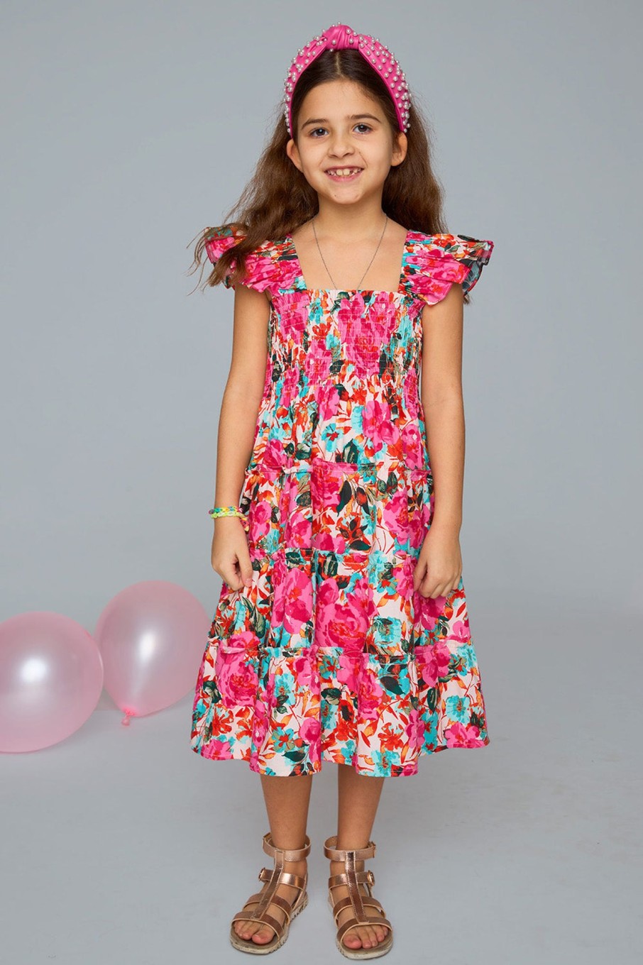 Family BuddyLove Clothing Label | Buddylove Nori Girl'S Dress - Sweet Dreams