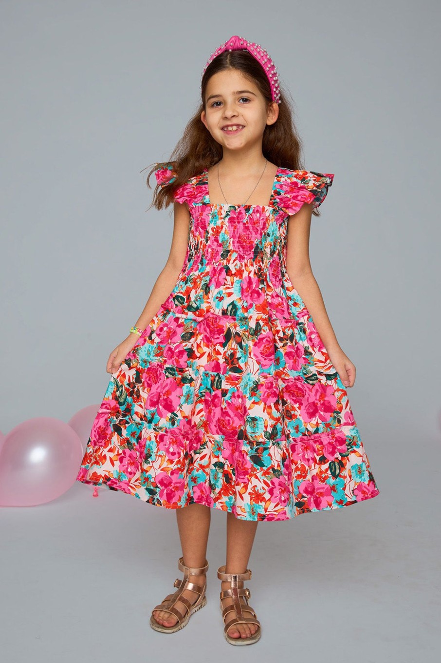 Family BuddyLove Clothing Label | Buddylove Nori Girl'S Dress - Sweet Dreams