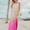 Dresses BuddyLove Clothing Label | Buddylove Barton Tie Shoulder Maxi Dress - Papaya