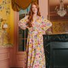 Dresses BuddyLove Clothing Label | Buddylove Eden Long Sleeve Maxi Dress - Free Love