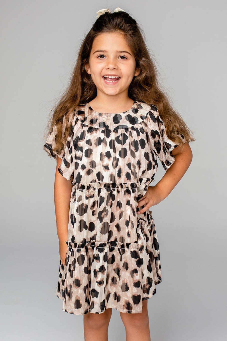 Family BuddyLove Clothing Label | Buddylove Kenzie Girl'S Dress - Oreo