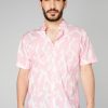 Family BuddyLove Clothing Label | Buddylove Robert Button Down Dress Shirt - Abstract Pink