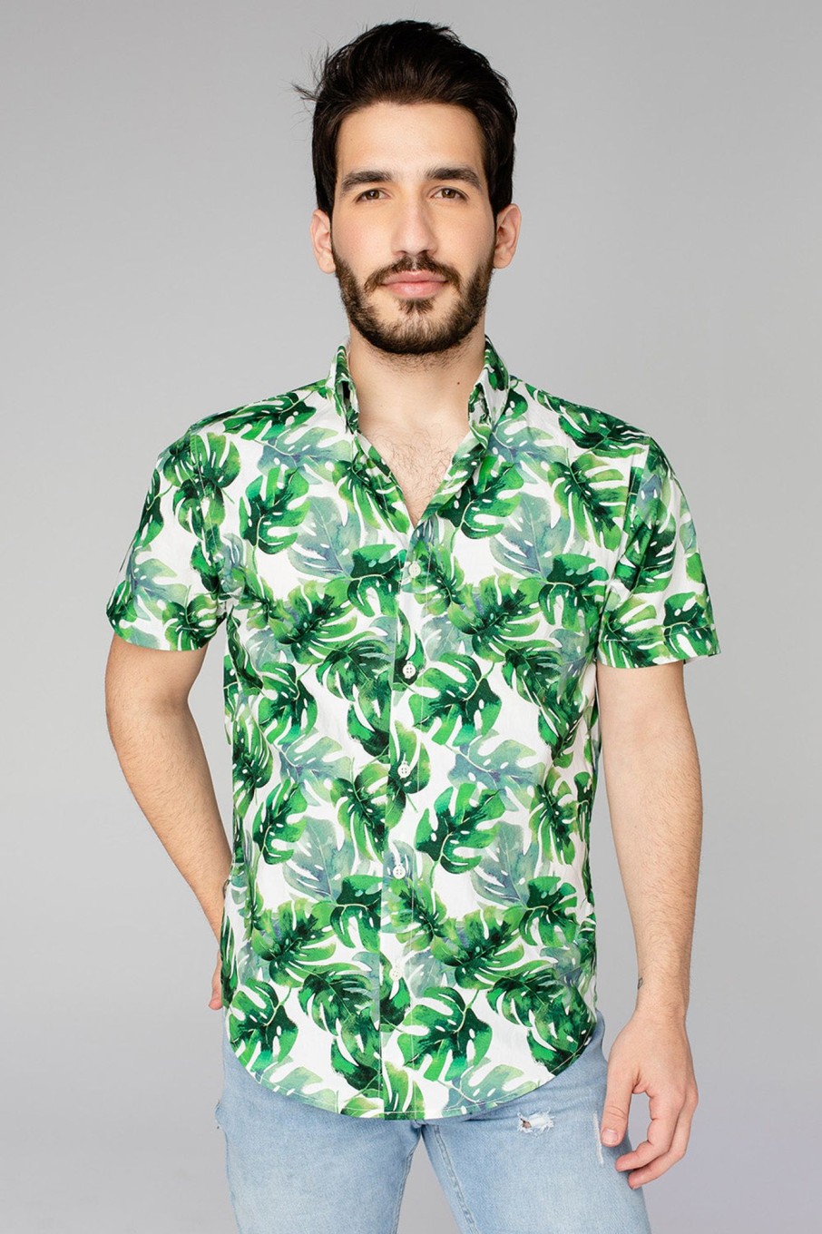 Family BuddyLove Clothing Label | Buddylove Robert Button Down Dress Shirt - Maui