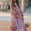 Dresses BuddyLove Clothing Label | Buddylove Greta Long Sleeve Maxi Dress - Forget Me Not